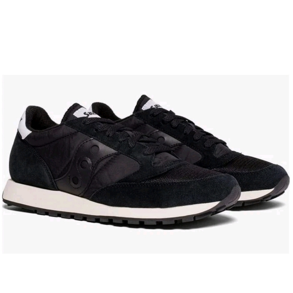 Saucony Black and White Jazz Original Rare Sneakers